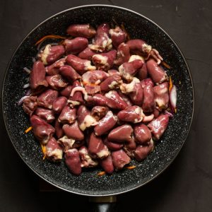 chicken hearts